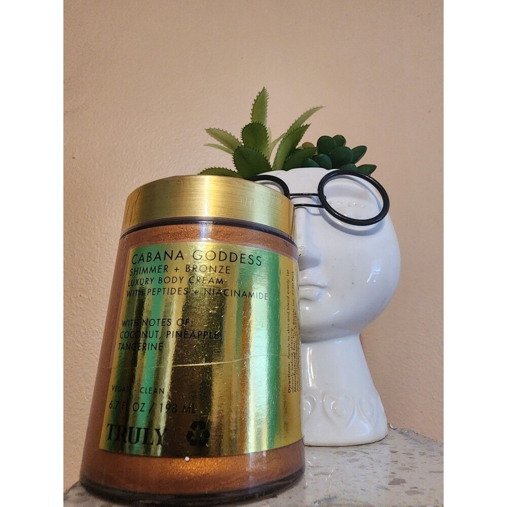Truly Cabana Goddess Shimmer Bronze Body Cream 6.7 fl oz Sealed Discontinued